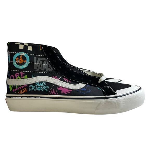 NWT Vans Sk8-Hi 138 Decon Sneaker V66 Black Multi Size M8.5 W10.0 VN0A3MV1W95 - Picture 2 of 7